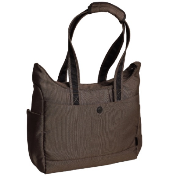 Pacsafe Bags Pacsafe Totesafe Brown Laptop Suitcase Sleeve Shoulder